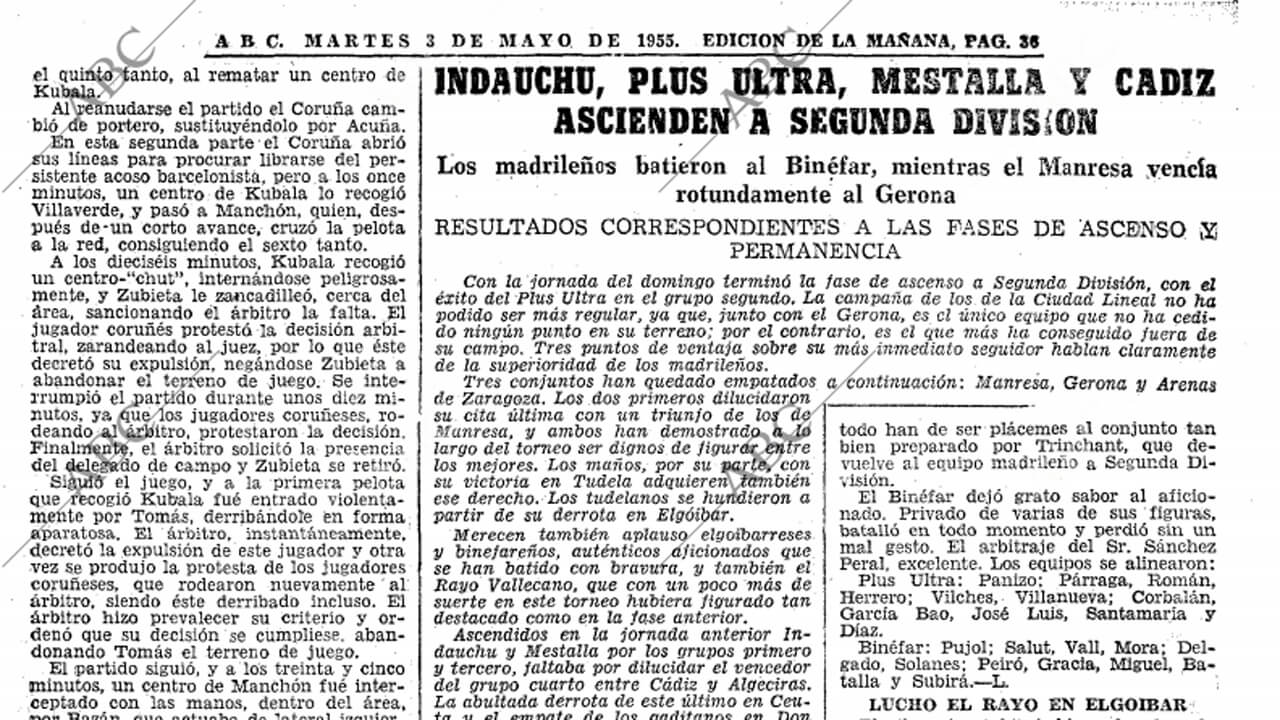 veces ascendió Castilla a Segunda División en el XX? | ADN Blanco